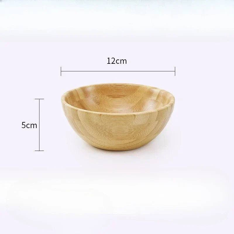 Elegant Bamboo Kitchen Bowl