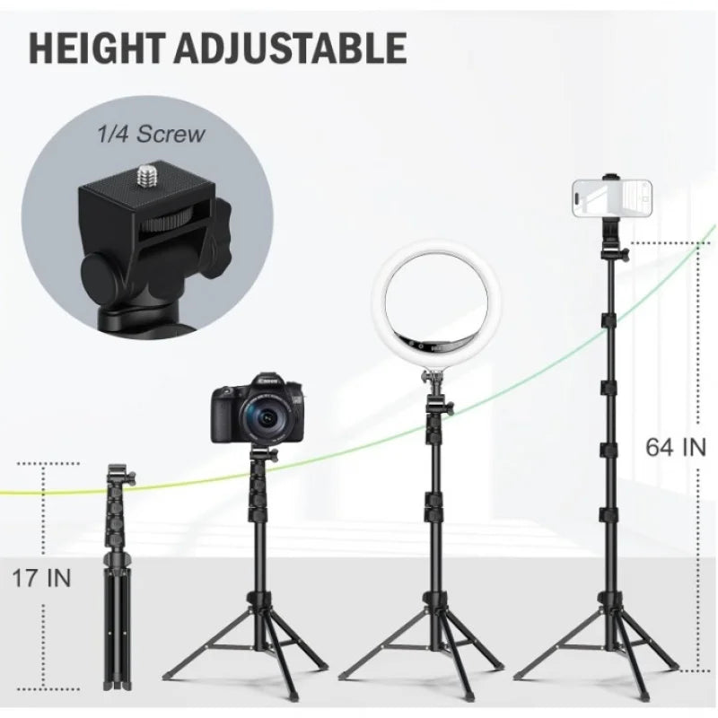 360° Rotating Phone Tripod Stand