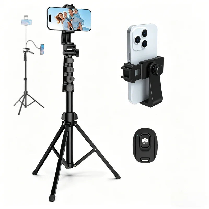 360° Rotating Phone Tripod Stand