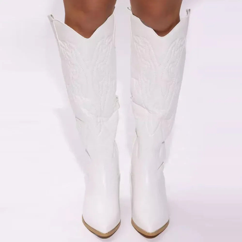 Chic Western Cowgirl Boots